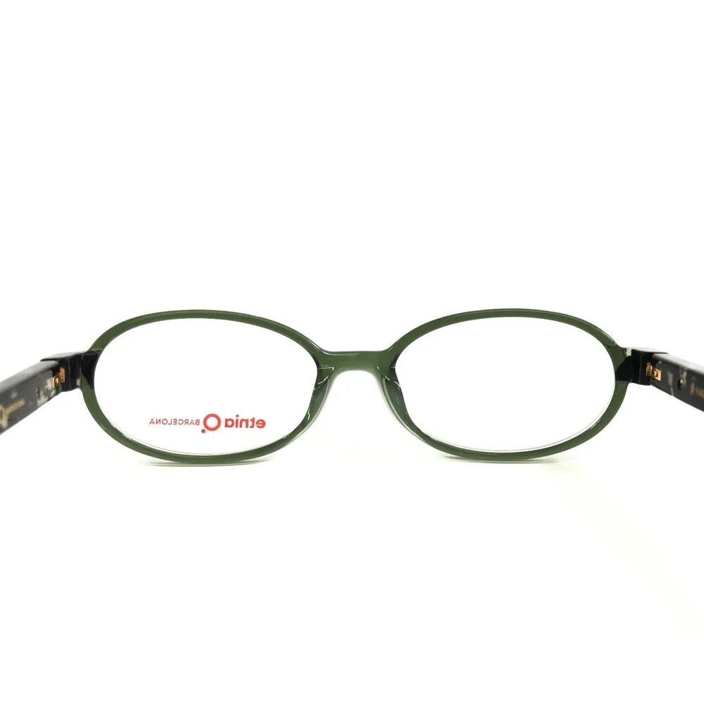 Etnia Barcelona Eyeglasses Frames HALOS GRHV Green Havana Brown 53-16-138